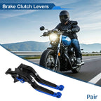 Adjustable Brake Clutch Levers for Honda Rebel CMX 500 300 (2017–2023) Black Blue