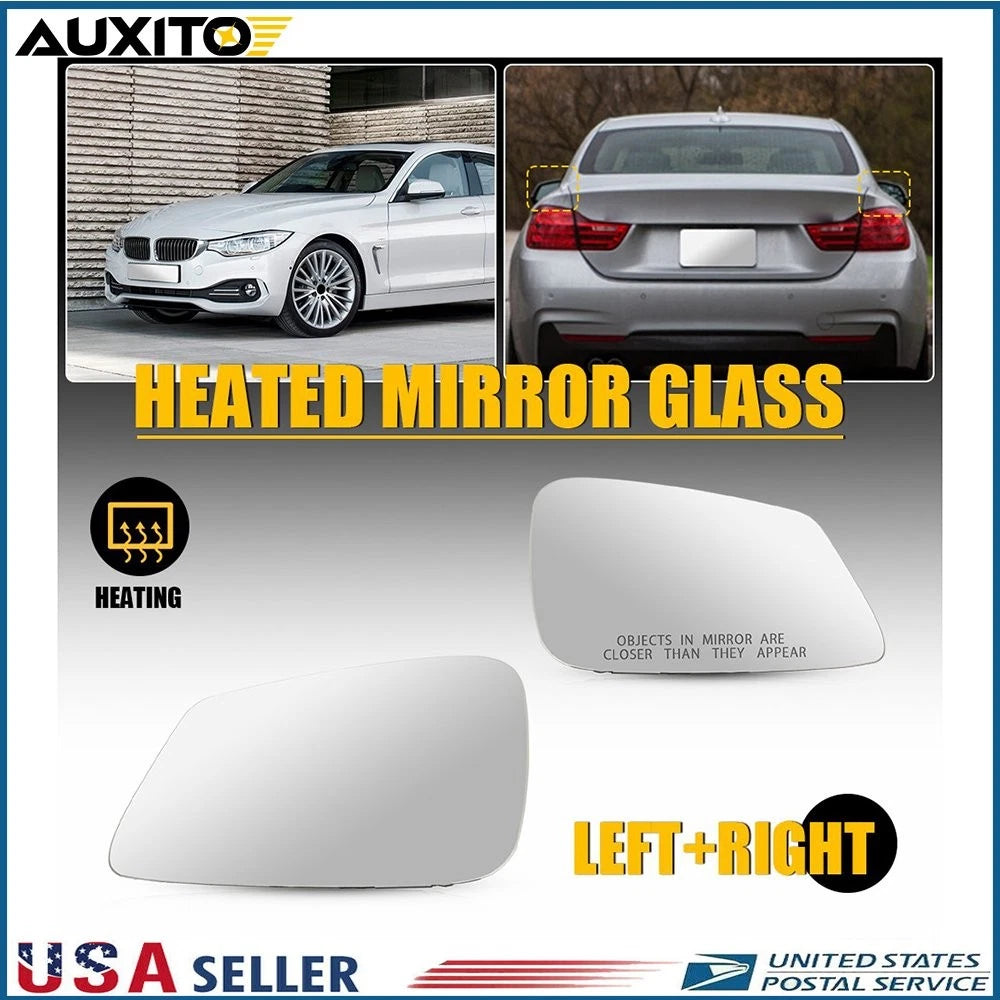 Mirror Glass Set for BMW 320i (2012–2018) & X1 (2012–2015) BM1325114 BM1324114