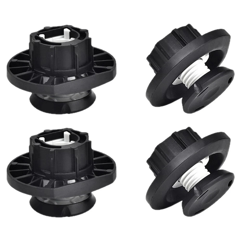 Adjustable Cabinet Feet Set of 4, 175KG Load ABS Plastic