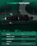 Complete Strut Assembly Set for Honda CR-V (2007–2011)