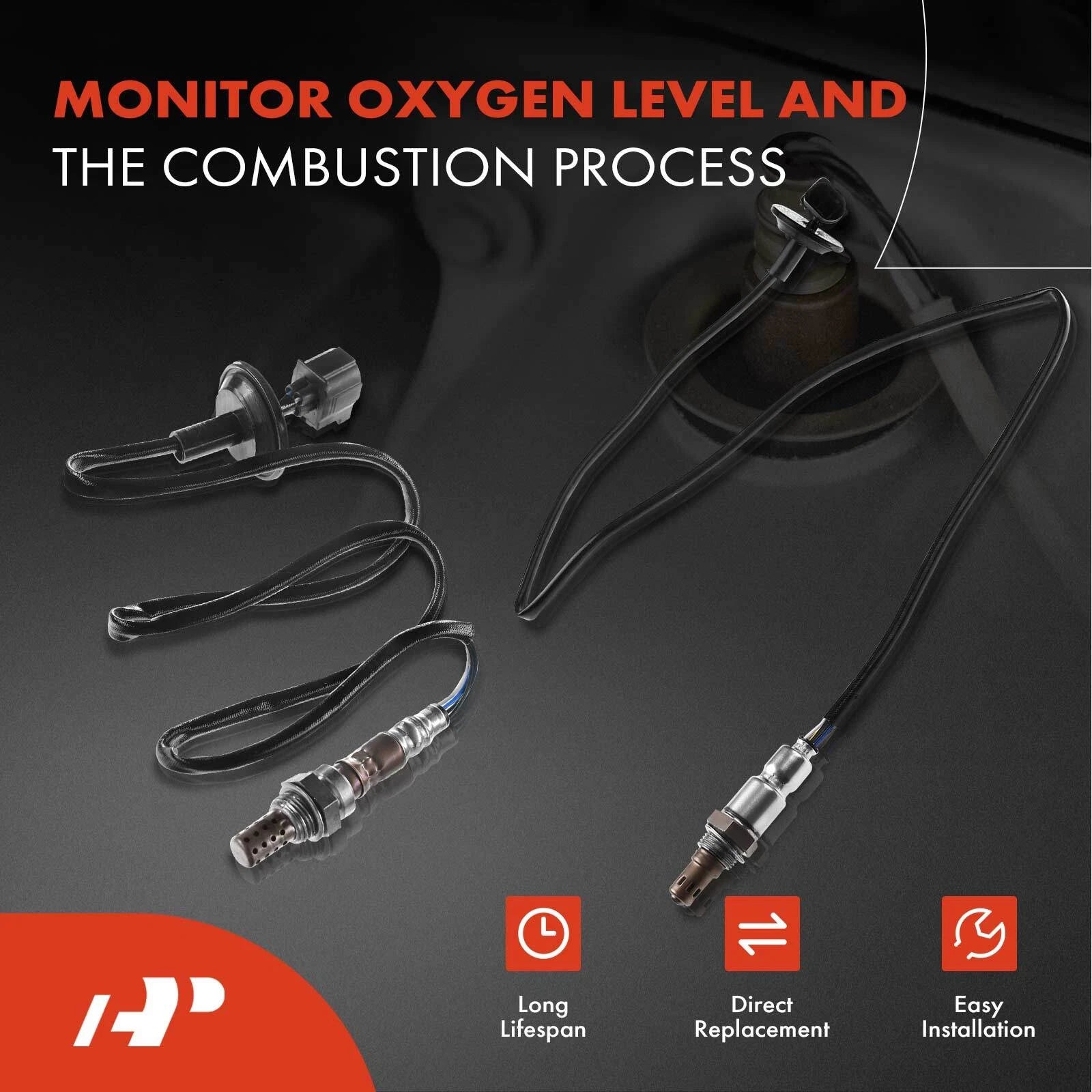 2X O2 Oxygen Sensors for Mitsubishi Outlander (2003-2020)