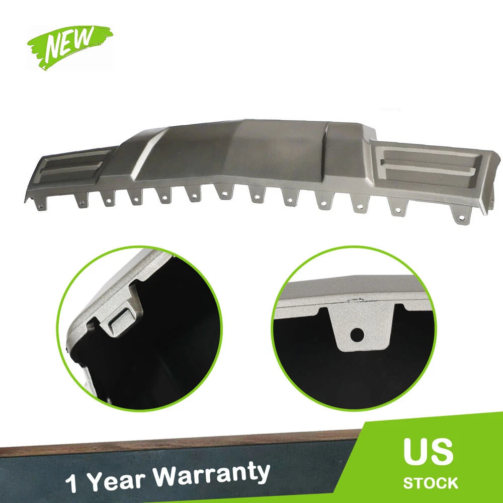 Front Skid Plate for Chevrolet Silverado 1500 (2014–2015) Gun Color Plastic
