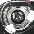 Headlight for Dodge Challenger (2015–2018) Black Housing Clear Lens