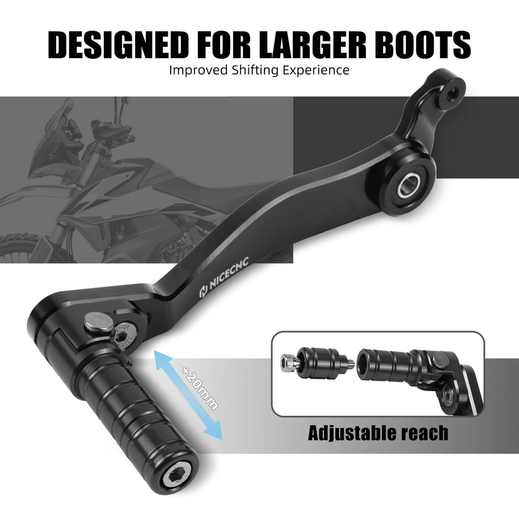 Adjustable Gear Shift Lever for Husqvarna Norden 901 (2022–2024)