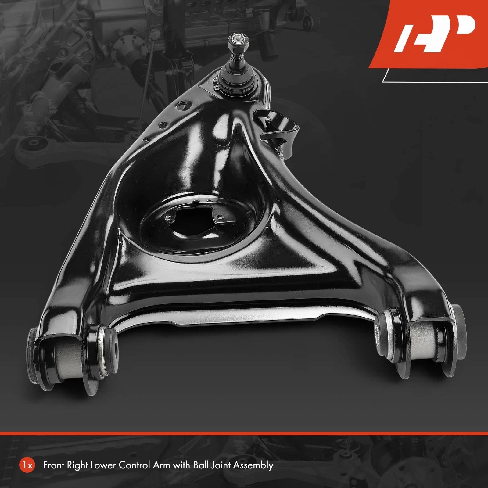 Front Right Lower Control Arm with Ball Joint for Ford Lincoln