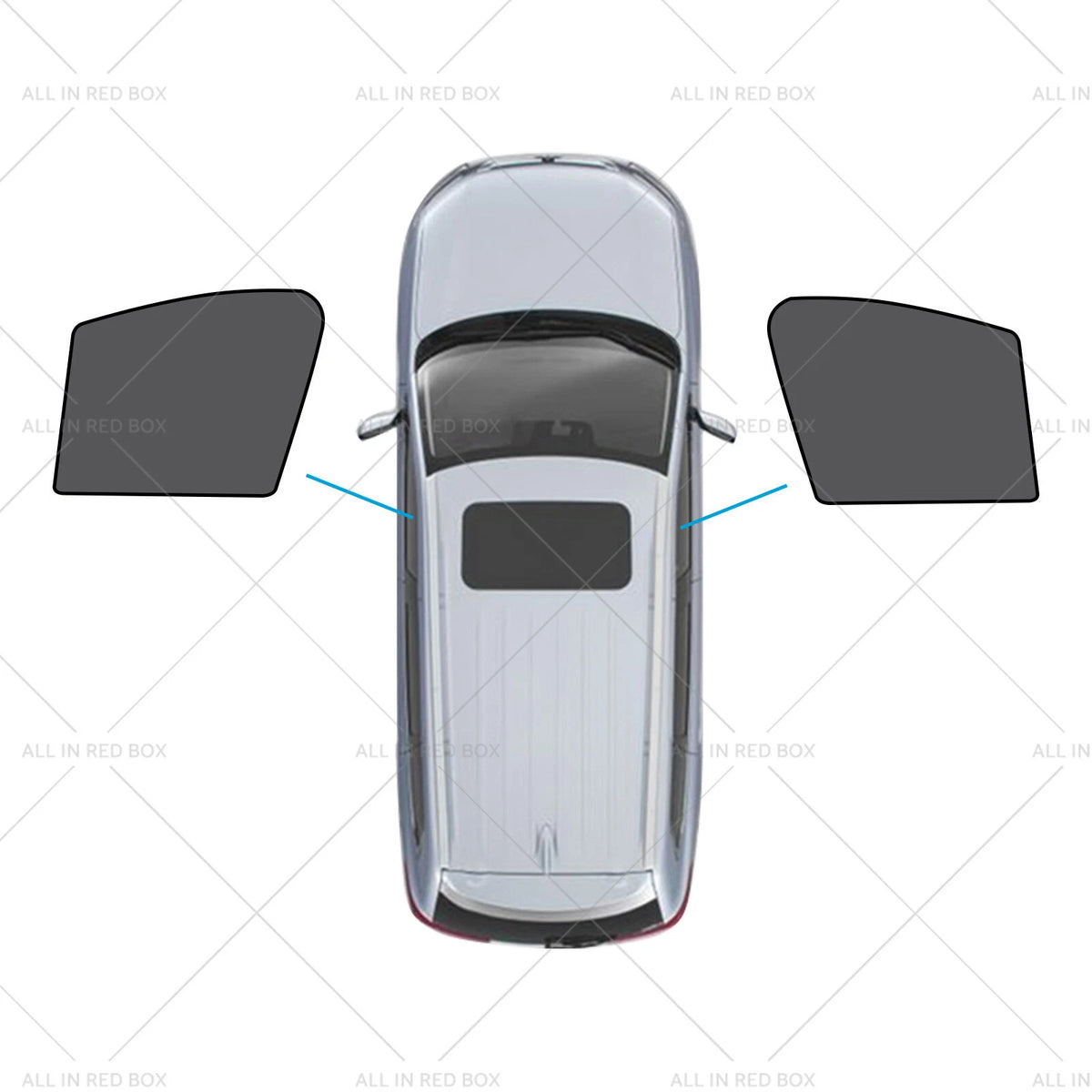 2X Front Window Shade for Mazda CX-5 (2012–2017) UVA Protection