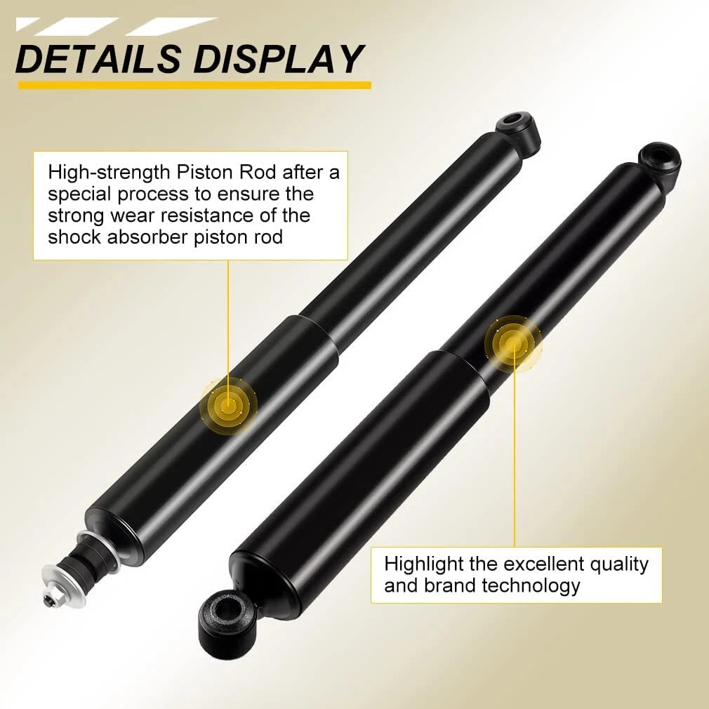 Set of 4 Shocks Absorber Struts for Nissan Frontier D21 (1998-2001)