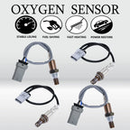 4X Oxygen Sensor for Chevy Silverado 1500 (2014–2017) 4.3L 5.3L 6.2L