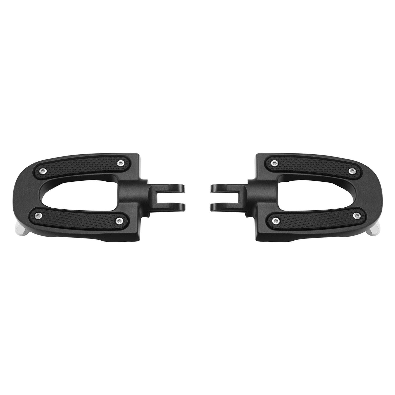 Matt Black Footpegs with Bracket for Harley Softail (2018–2024)