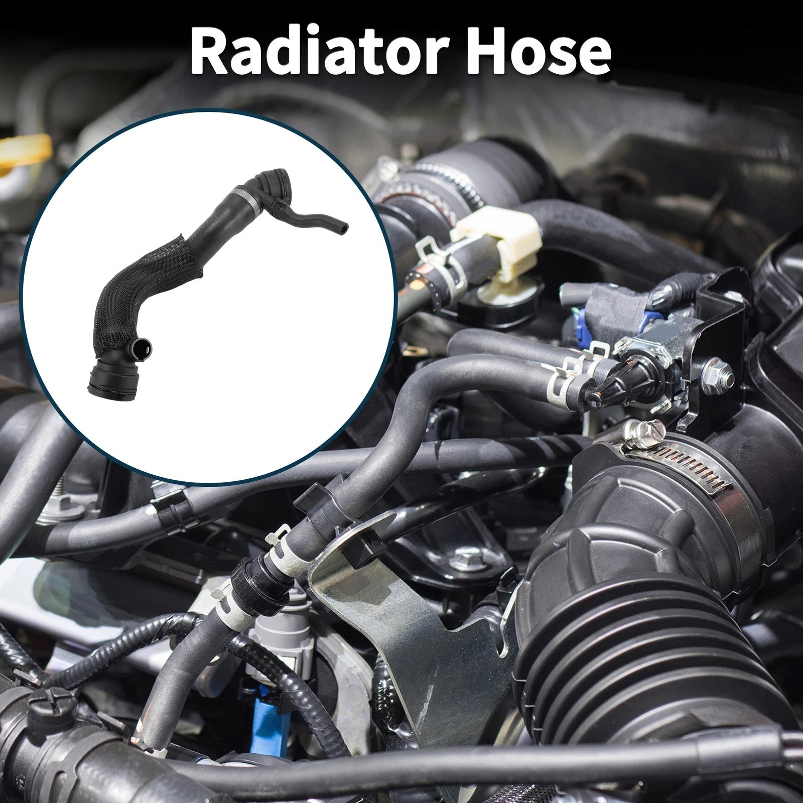 Radiator Hose No. 17127575427 for BMW 5er (2010–2013)
