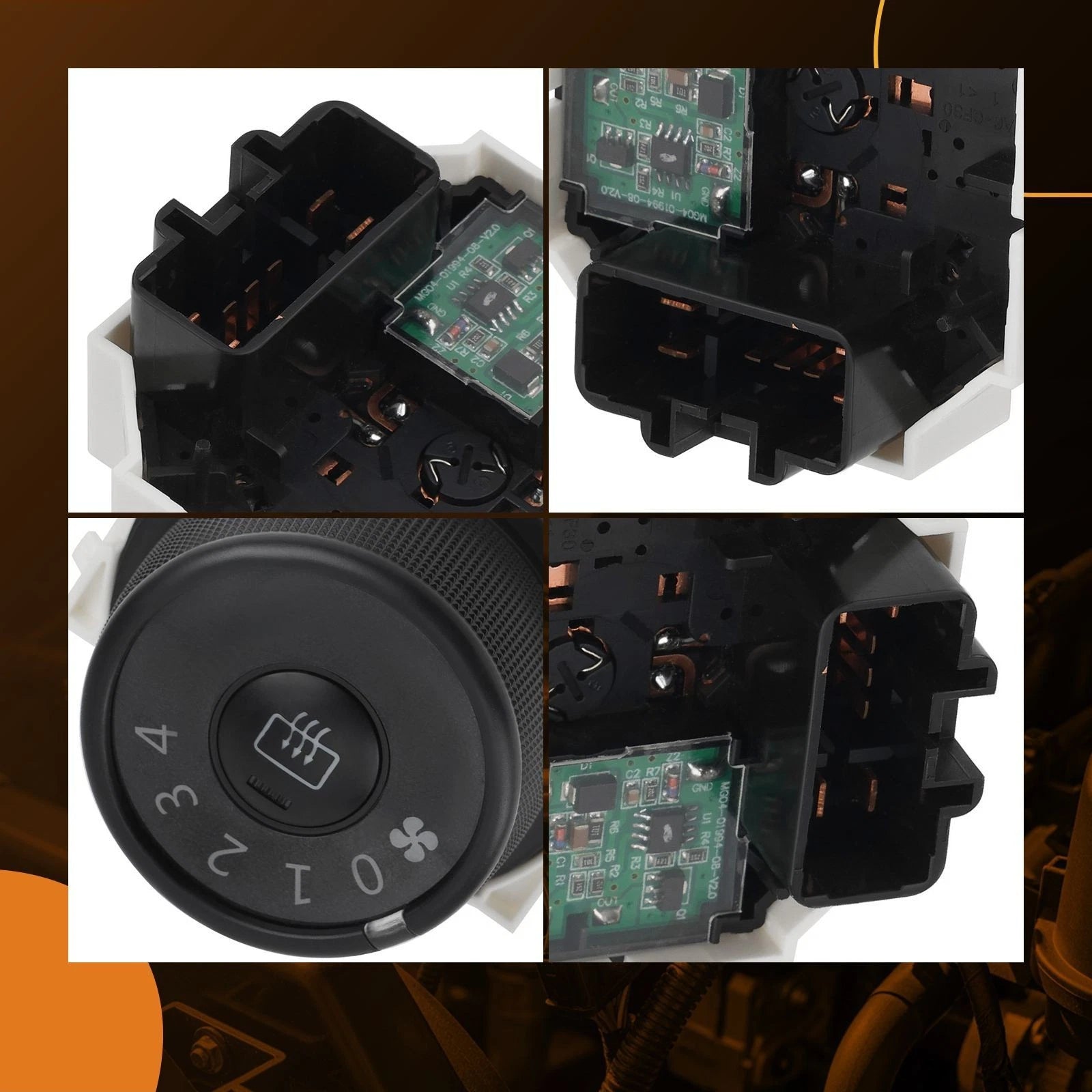 Blower A/C Fan Control Switch for Toyota Matrix (2009–2010) 55902-02030 55902-02070