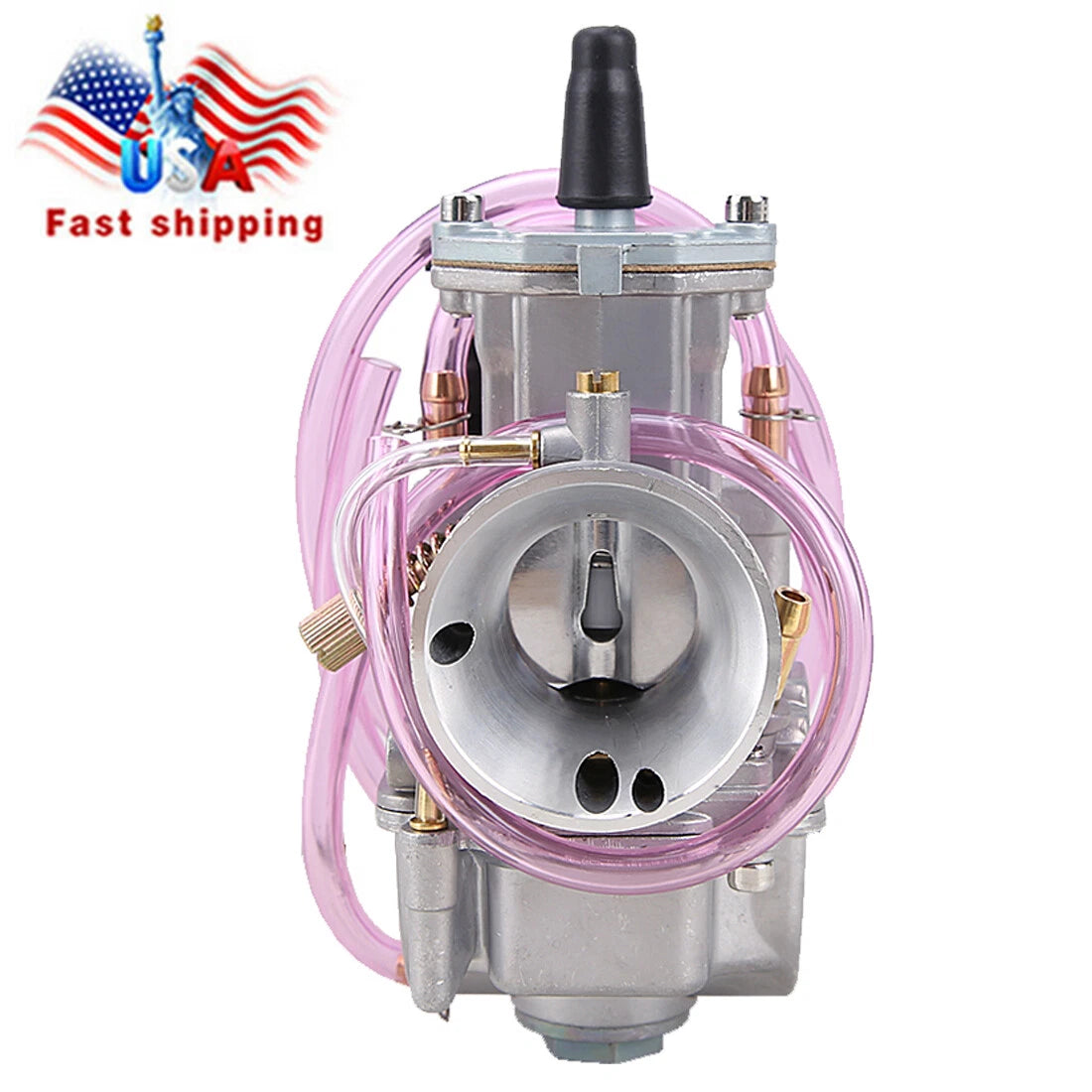 Racing Flat Side Carburetor for Kawasaki KX100 KX80 KX85 Suzuki RM100 (2000–2023)