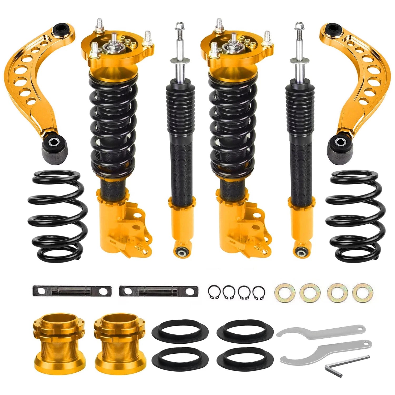 Coilovers & Rear Upper Control Arm Camber Kit for Honda Civic (2006–2011)