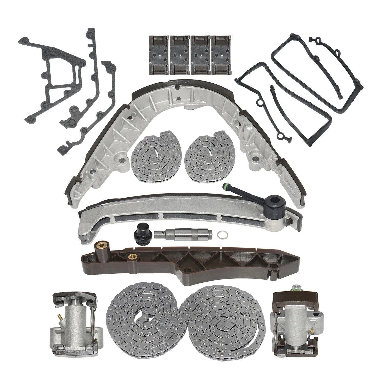 18PCS Timing Chain Guide Rail Kit for BMW 5 7 Series X5 Z8 (1996-2003)