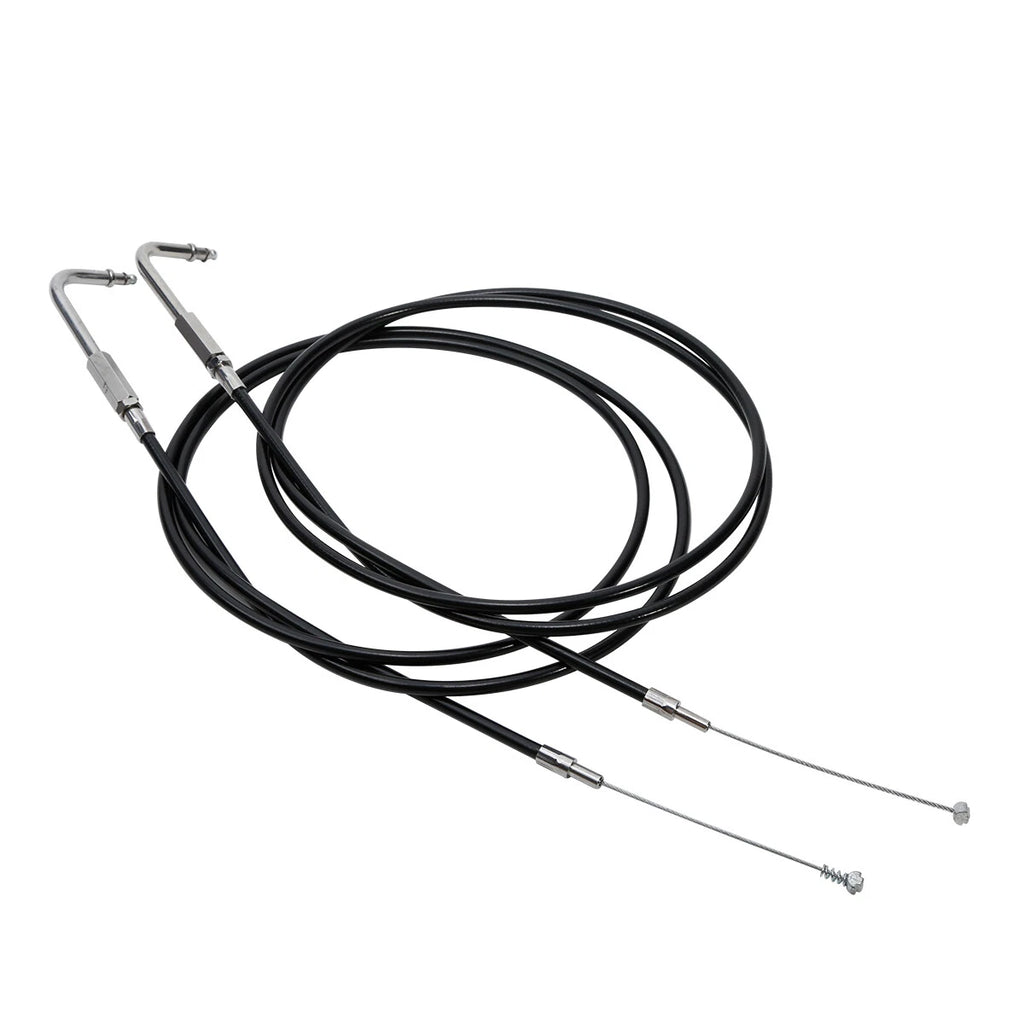 2X Throttle Cables for Harley Sportster XL 883 1200 (Custom)