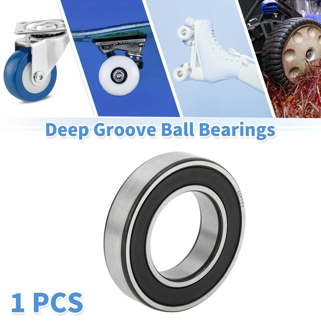 Deep Groove Ball Bearing 6007VV for Scooter Skateboard Wheel (35x62x14mm)