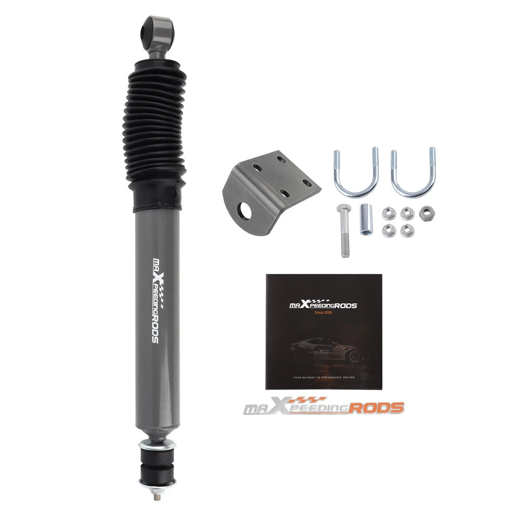 Steering Stabilizer with Mounting Brackets for Ford Super Duty 4WD (1999–2004)