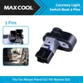 Front Door Courtesy Light Switch 3 Pins for Nissan Patrol Y61 (1997–2023)