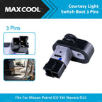 Front Door Courtesy Light Switch 3 Pins for Nissan Patrol Y61 (1997–2023)