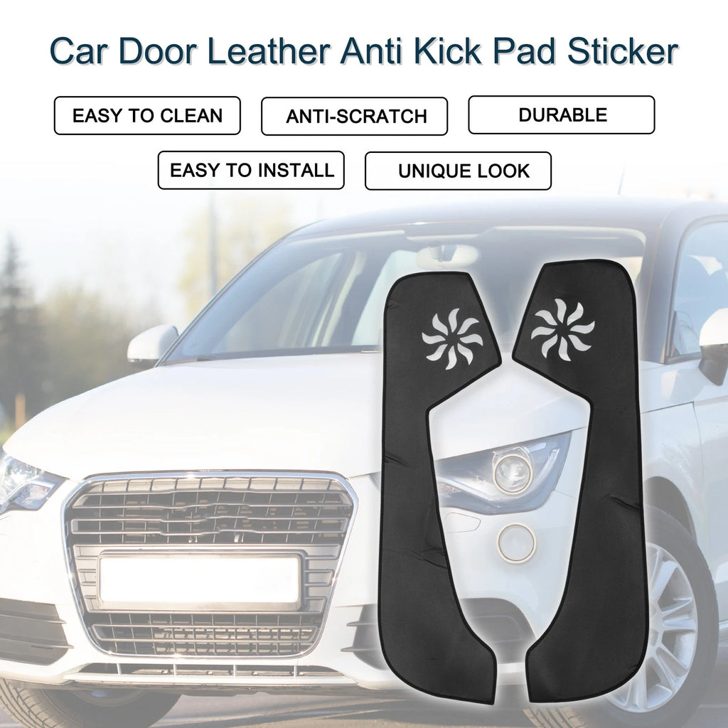 Set of 1 Car Door Leather Anti Kick Pad Sticker for Audi A1 (2012–2018)
