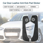 Set of 1 Car Door Leather Anti Kick Pad Sticker for Audi A1 (2012–2018)
