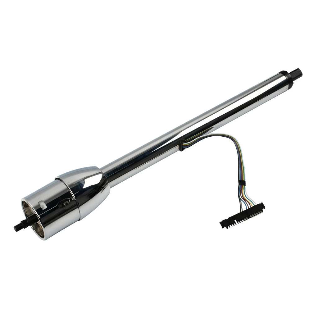 32" Stainless Steel Tilt Manual Steering Column & Adapter for Universal Models
