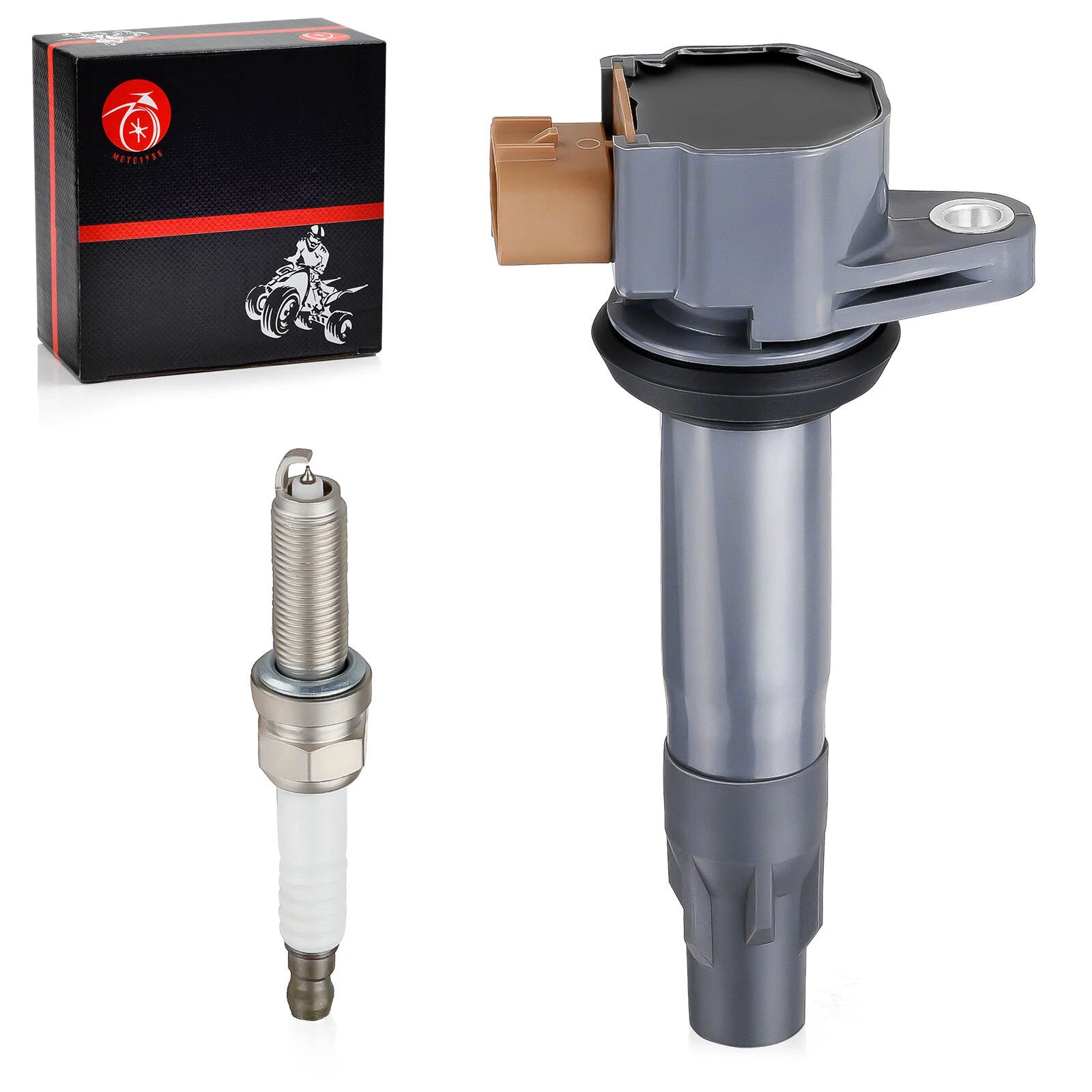 Ignition Coil & Iridium Spark Plug for Can-Am Maverick X3 Max Turbo RR (2020–2022)