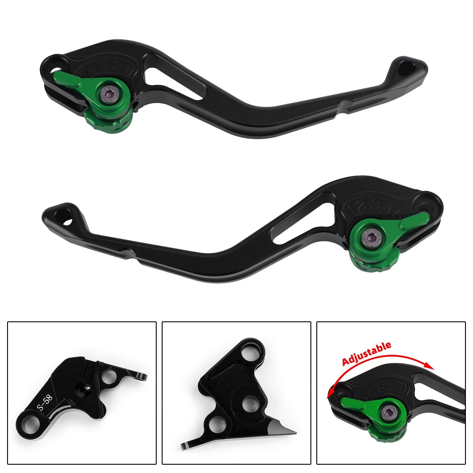 Short Clutch Brake Lever for Aprilia Tuono V4R/Factory (2011–2016) T9