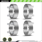 4X 4x156 2" ATV Wheel Spacers 12x1.5 Studs for Polaris Ranger RZR 900 (2015–2018)