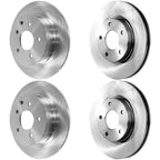 Front & Rear Brake Disc Rotors for Nissan Sentra (2013–2019)
