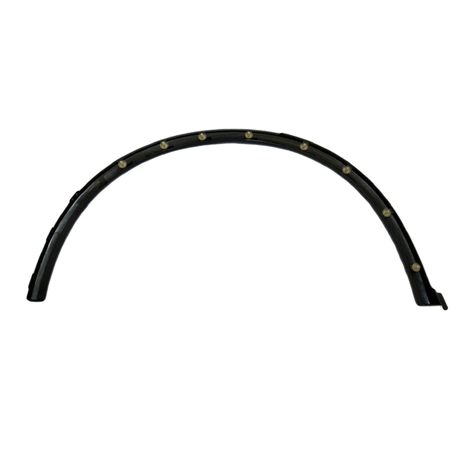 Replacement Black Textured Polypropylene Rear Driver Side Wheel Arch Trim