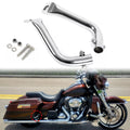 2X Chrome Saddlebag Guard Eliminator Brackets for Harley Touring (1993–2013)