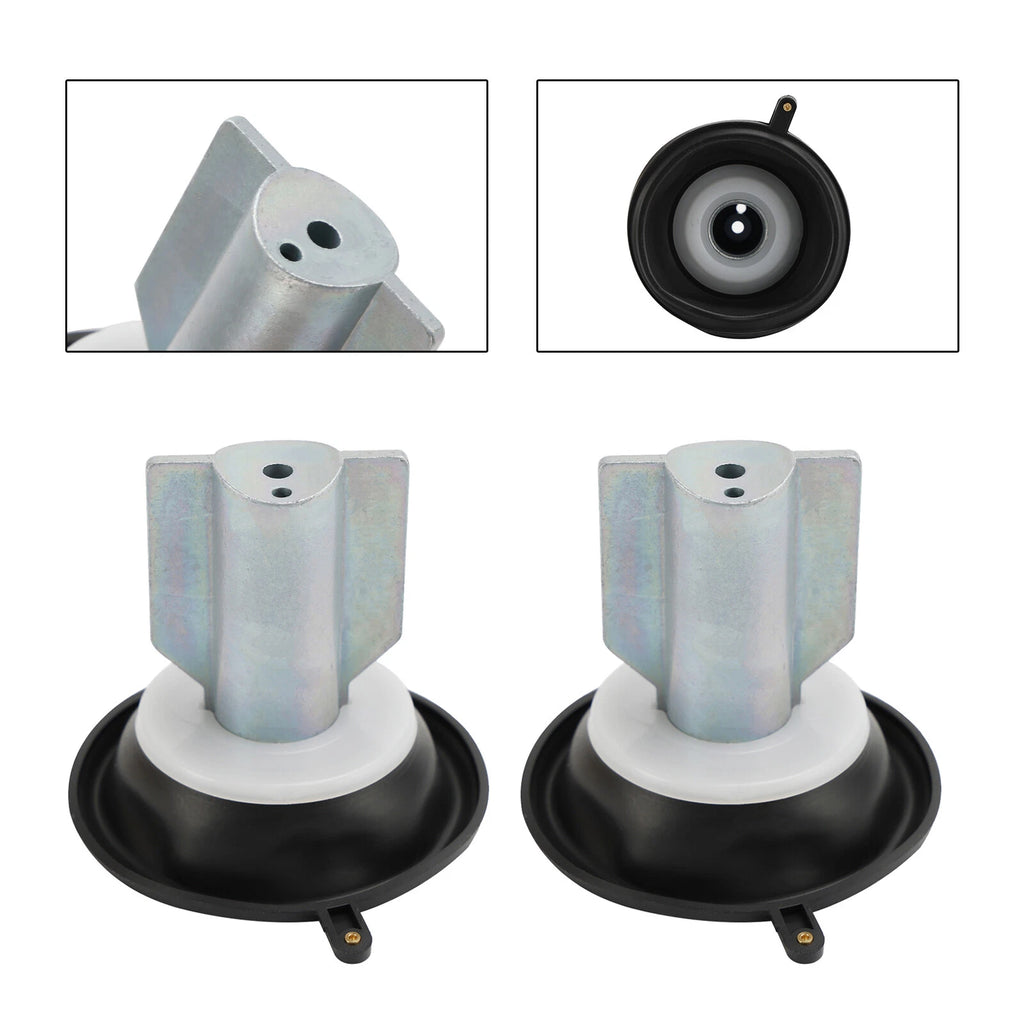 2X Carburetor Plunger Diaphragm for Kawasaki Prairie 700 (2002–2006)