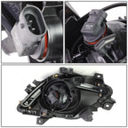 Pair of Clear Lens Fog Lights for Mazda 6 (2014–2016) - Switch, Harness, Black Bezel
