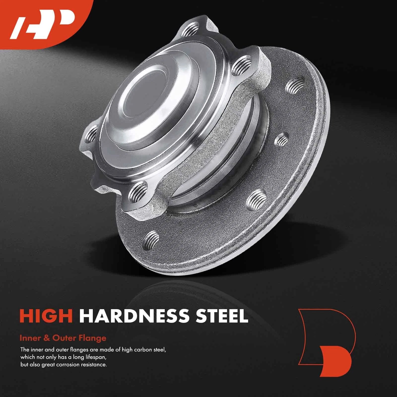 2X Front Wheel Hub & Bearing Assembly for BMW 323i 325Ci 328i 335is X1 (2006–2015)