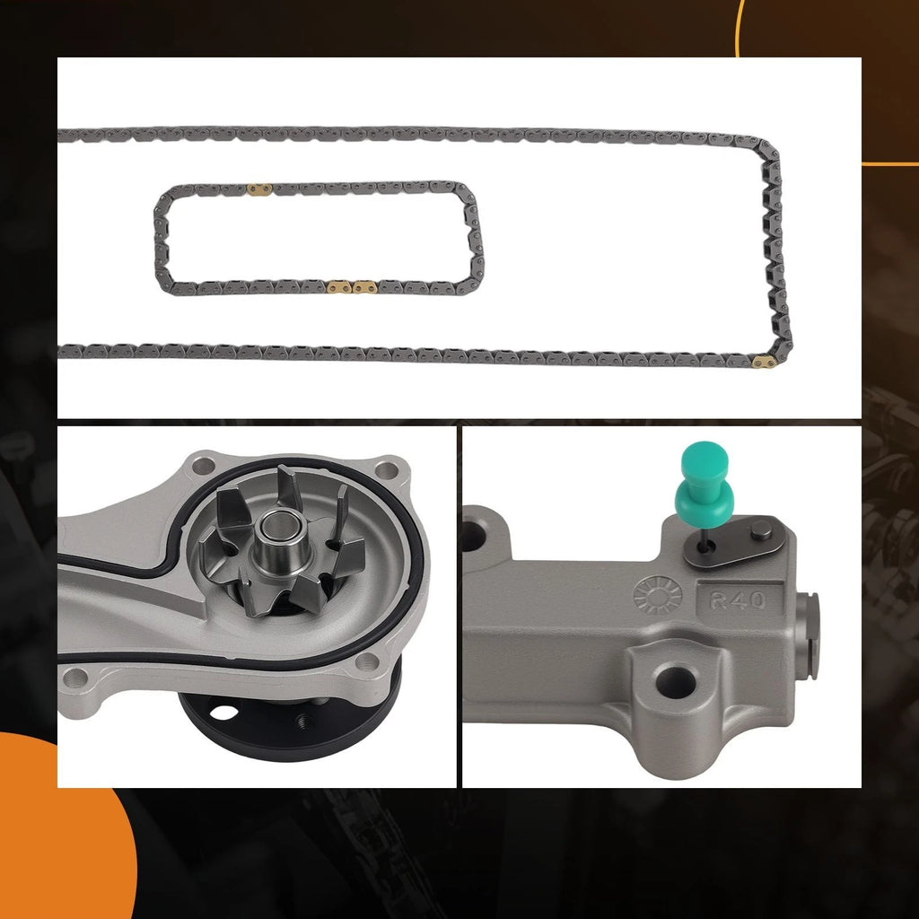 Engine Timing Chain Kit Water Pump VVT Sprocket for Honda Accord (2008–2012)