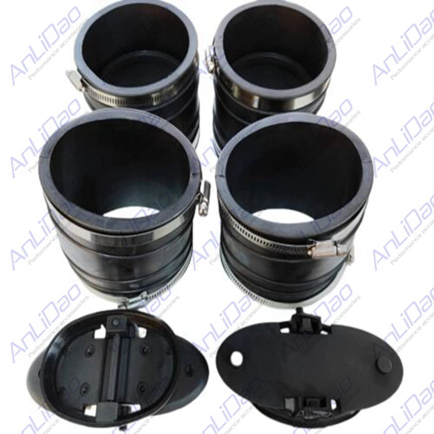 Hose Bellows Exhaust Y-pipe Kit for MerCruiser (807166A3, 32-14358T, 32-44348T)