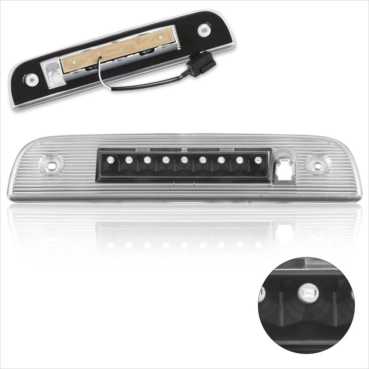 Full LED Third Tail Brake Light for Dodge Nitro (2007–2012)