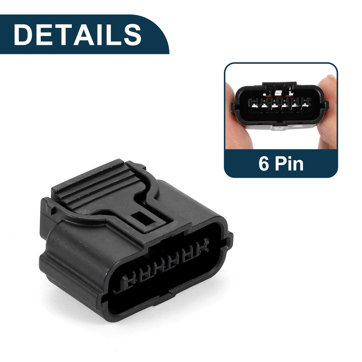 6 Pin Reverse Sensor Connector Plug for Kia 