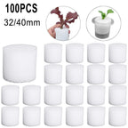 100PCS Hydroponics Sponge for Flowerpot Cultivation (30mm x 40mm)
