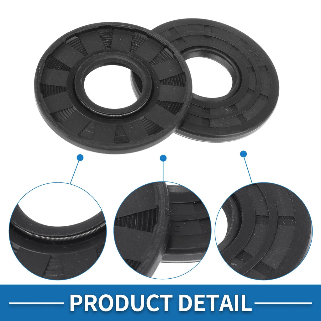 Set of 5 Oil Seal Rotary Shaft Seal Nitrile Rubber 25x62x5mm