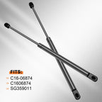 Set of 2 Lift Supports for Cap Prop Strut Shock Gas Spring C16-06874 17" 40lbs