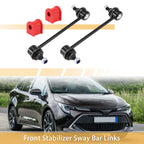 Set of 2 Rear Stabilizer Sway Bar Links with Bushing for Toyota Camry (No.K90313)