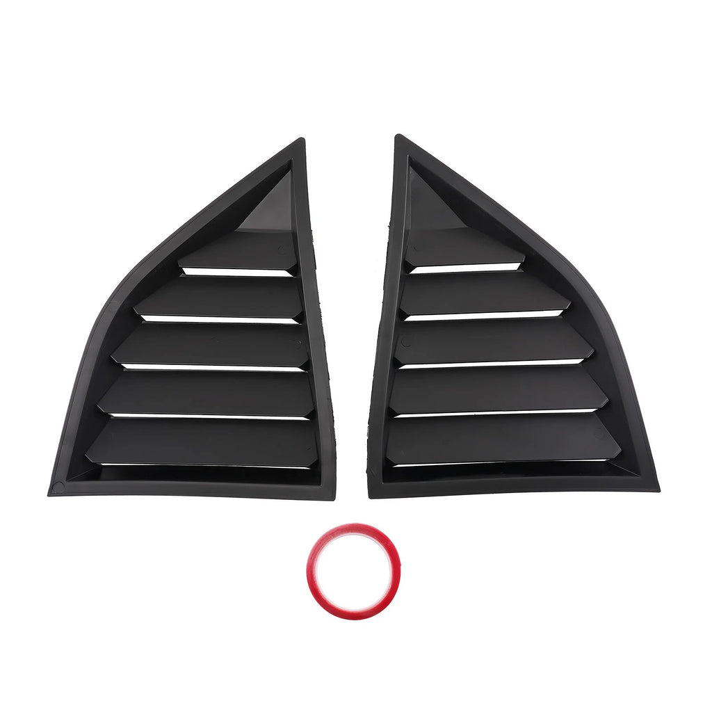 Pair of Side Window Louvers for Dodge Challenger (2008–2022)