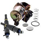Pair Air Suspension Shocks + Compressor Pump for Escalade, Suburban, Tahoe, Yukon (2002–2020)
