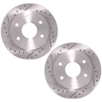 Front Brake Rotors and Pads Kit for GMC Chevrolet K1500 Suburban (1992–1999)