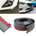 Universal PU Carbon Fiber Front Bumper Lip Splitter for 8ft (2017–2024)