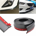 Universal PU Carbon Fiber Front Bumper Lip Splitter for 8ft (2017–2024)