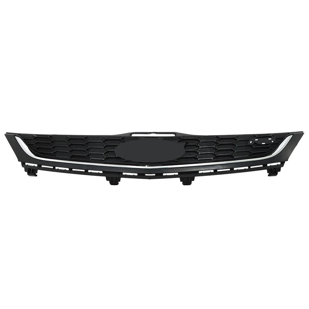 Front Upper Grille Honeycomb Black for Chevrolet Sonic (2017-2020)