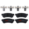 Set of 4 Disc Brake Pads for Suzuki Forenza (2007–2008)